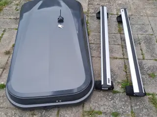 Thule tagboks 998 kr, med bøjler
