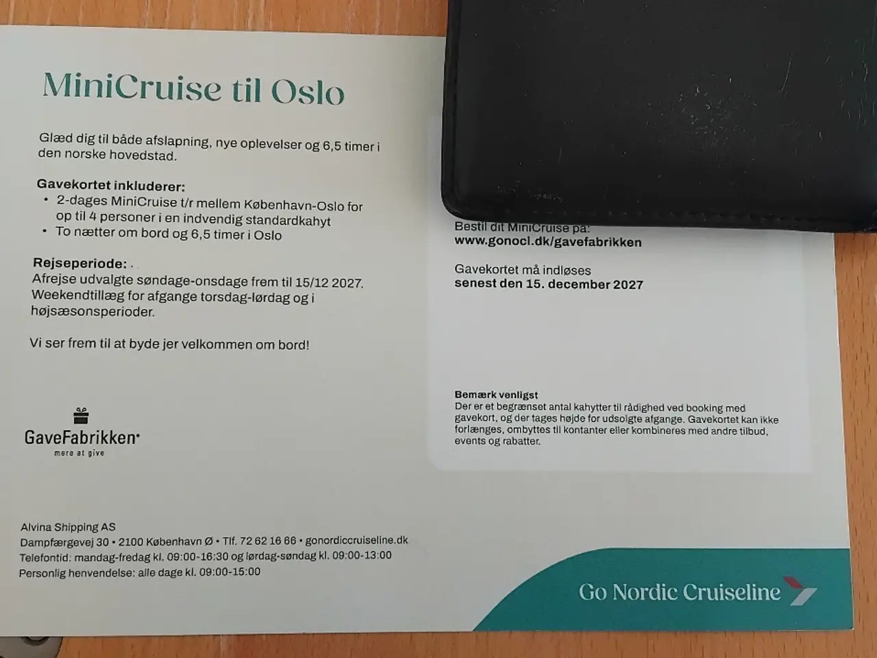 Billede 2 - Mini cruise til Oslo t/r