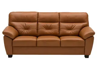 Hjort Knudsen Dalby 3 pers lædersofa