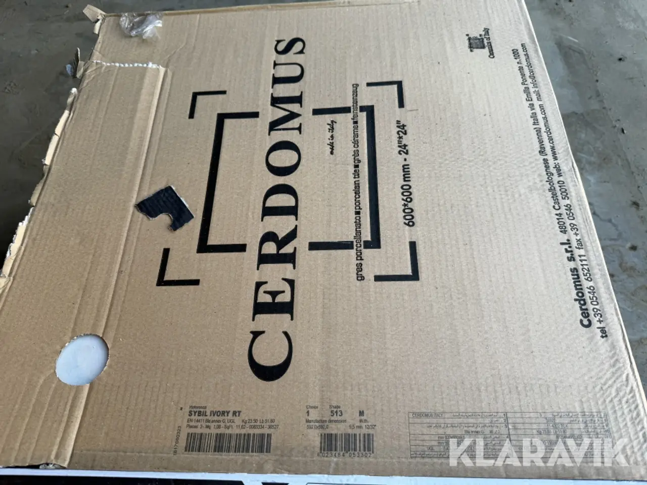 Billede 10 - Klinker Cerdomus 60x60 8,64 m2