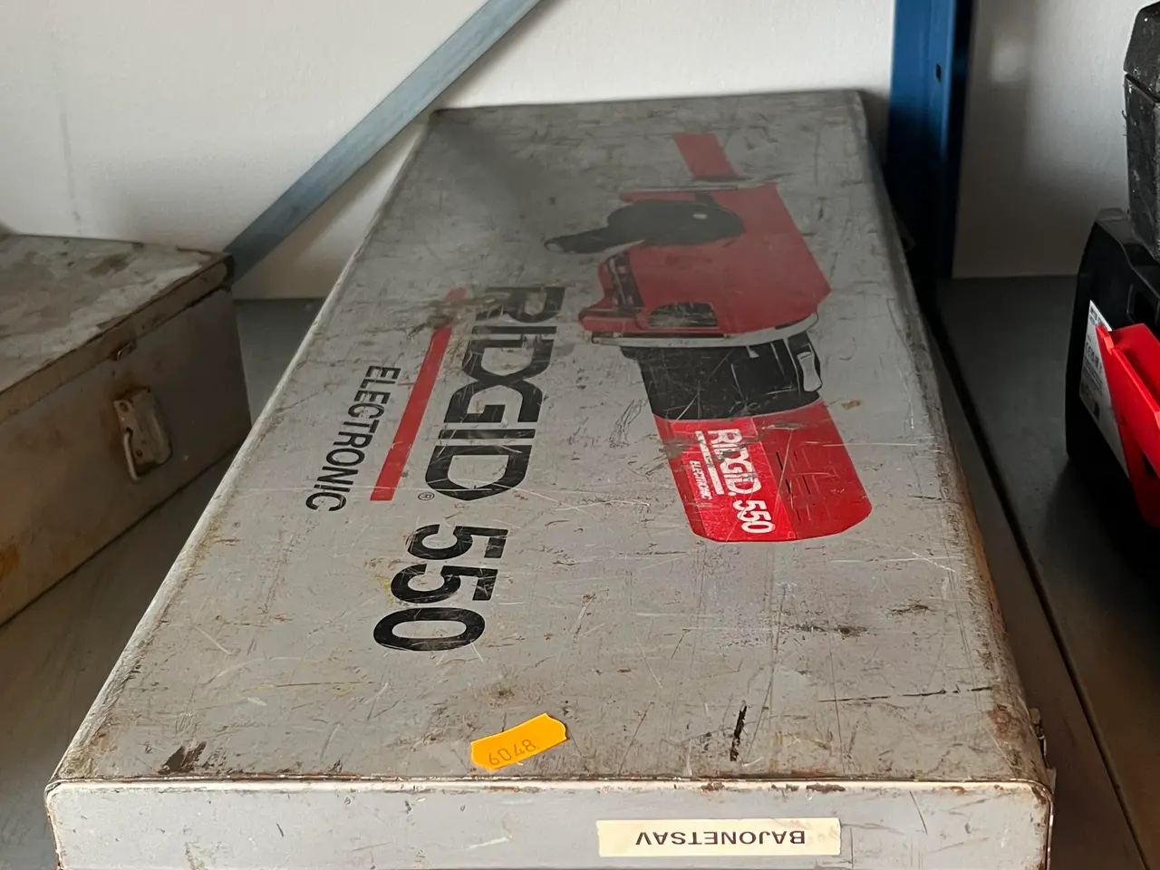 Billede 1 - Bajonetsav med rørholder RIDGID 550