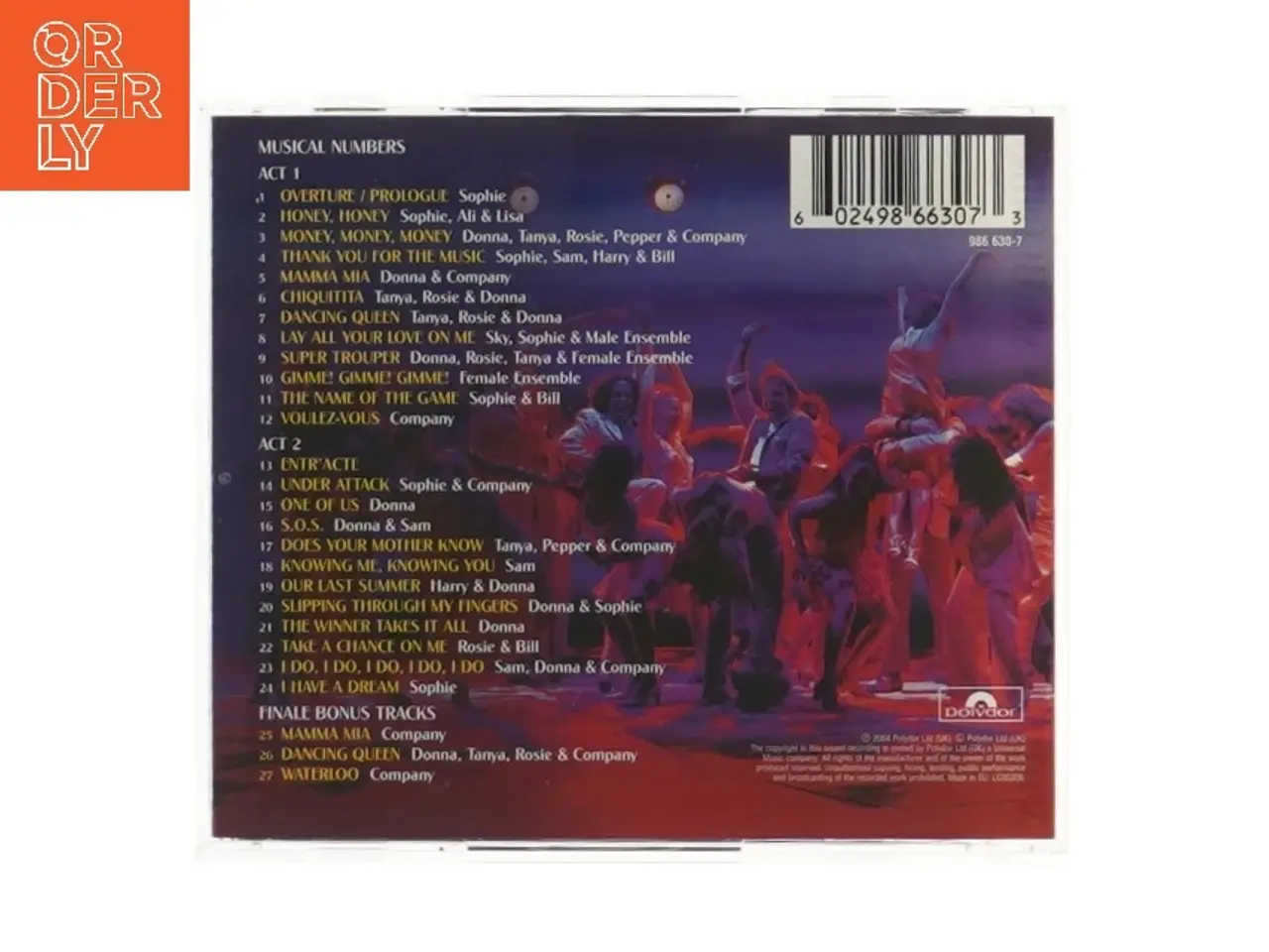 Billede 2 - Mamma Mia! Special Edition CD fra Polydor
