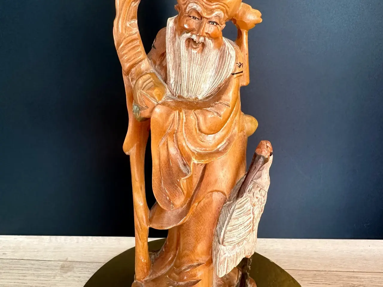 Billede 4 - Vintage/ antikke håndskårede orientalske figurer