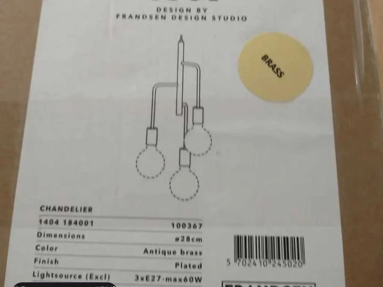 Billede 2 - Frandsen lyskrone