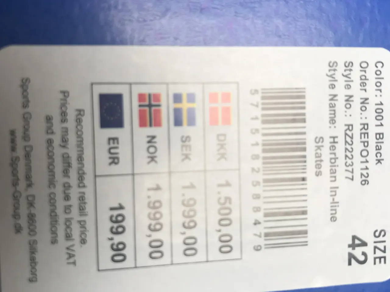 Billede 3 - Inliners Rezo størrelse 42