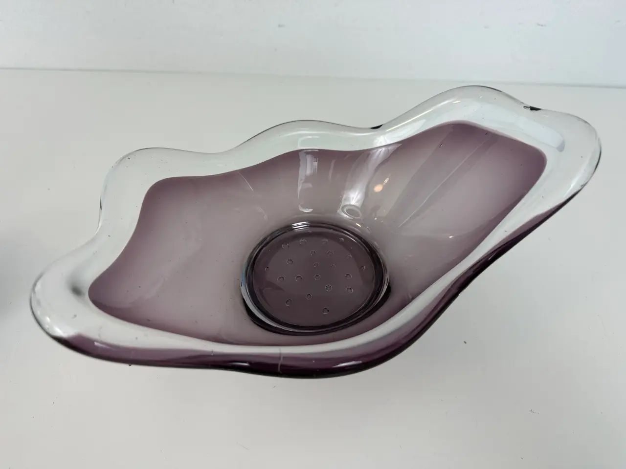 Billede 5 - Glasskål / Glas kunst (Lyngby?)