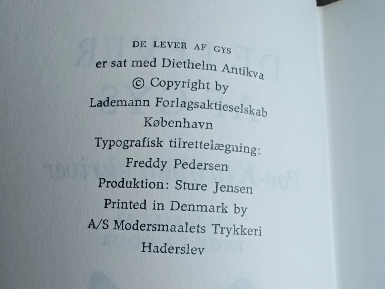 Billede 3 - De lever af GYS BOG
