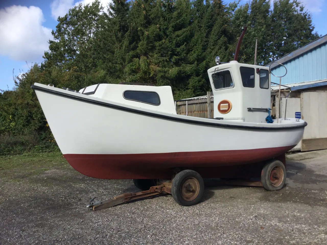 Billede 1 - Fiske kutter Nordan21 24 hk bukh