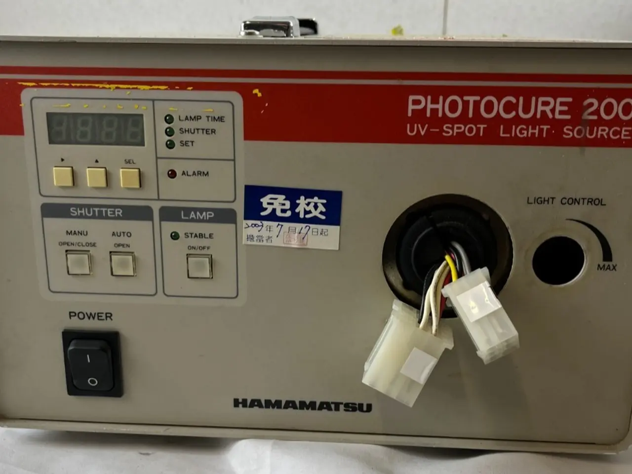 Billede 1 - Hamamatsu Photocure 200 UV Spot Light Source UV6