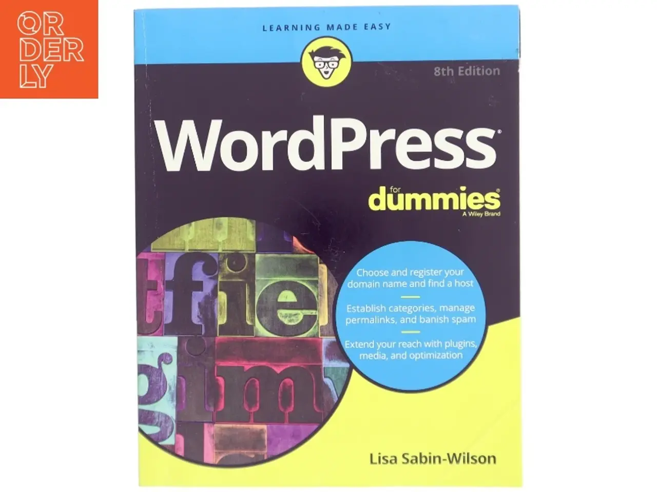 Billede 1 - 'WordPress for dummies' af Lisa Sabin-Wilson (bog)