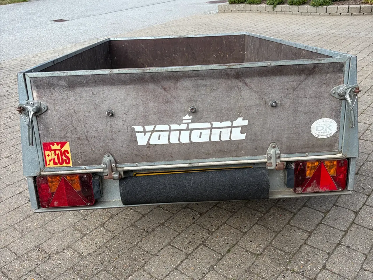 Billede 2 - Variant trailer med træbund og stålsider