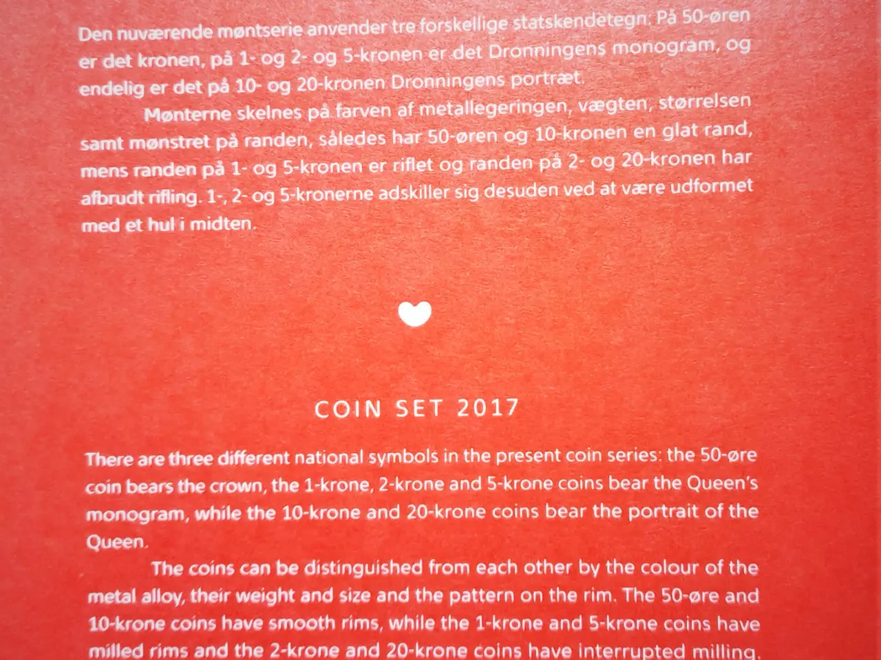 Billede 7 - DET KGL MØNTSÆT 2017 Med 20 KRONE 2017 Guldbryllup