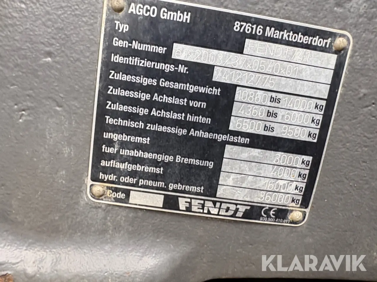 Billede 7 - Traktor Fendt 720 Vario