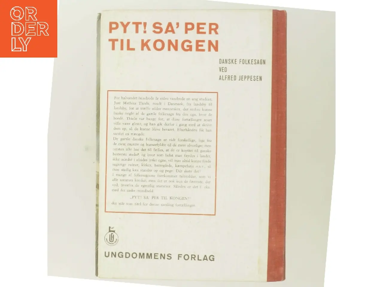 Billede 3 - Pyt! sa’ Per til kongen og andre danske folkesagn af Alfred Jeppesen (Bog)