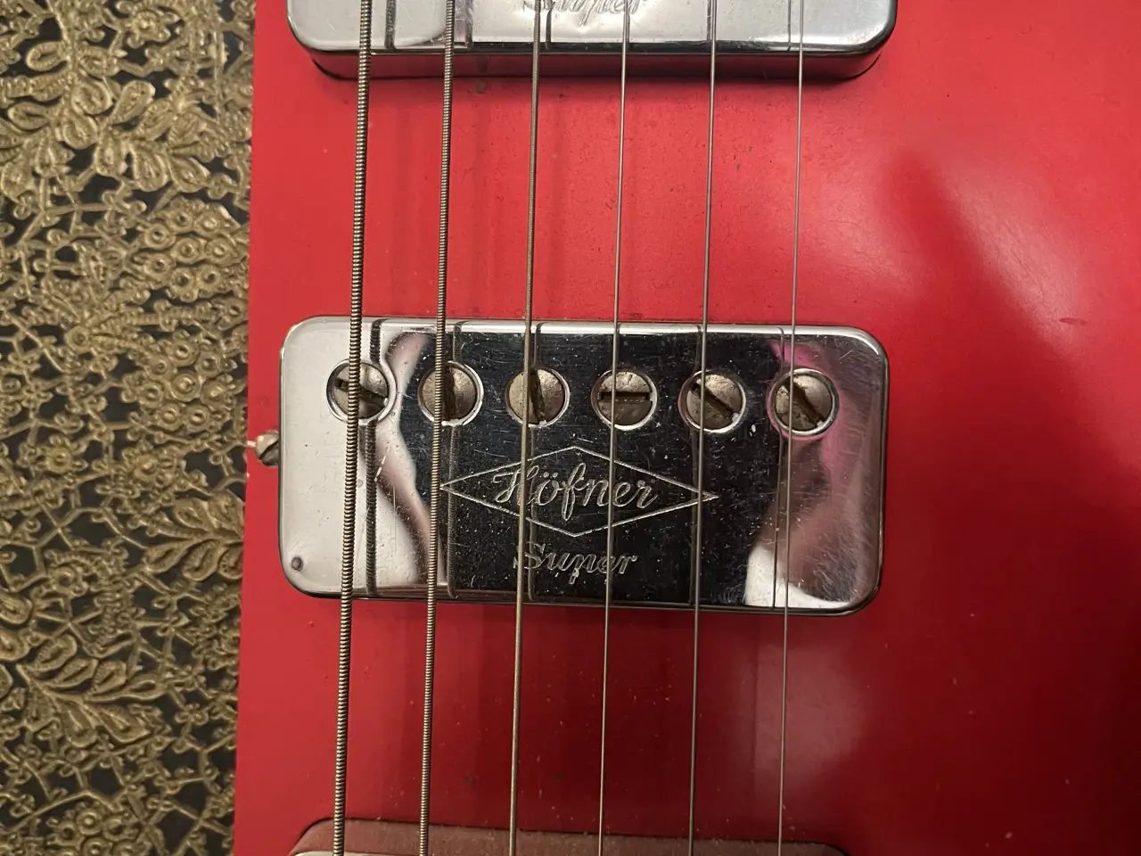 Billede 6 - Höfner 173 “Brokat” vinyl finish