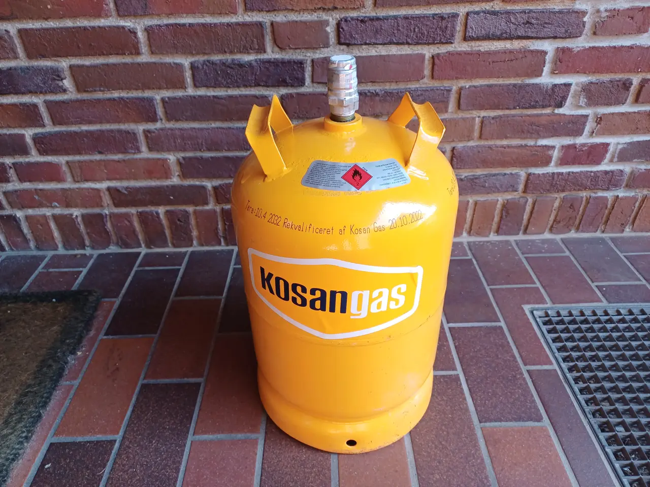 Billede 1 - Ny 11 kg gasflaske. Har 2 gasflasker til salg