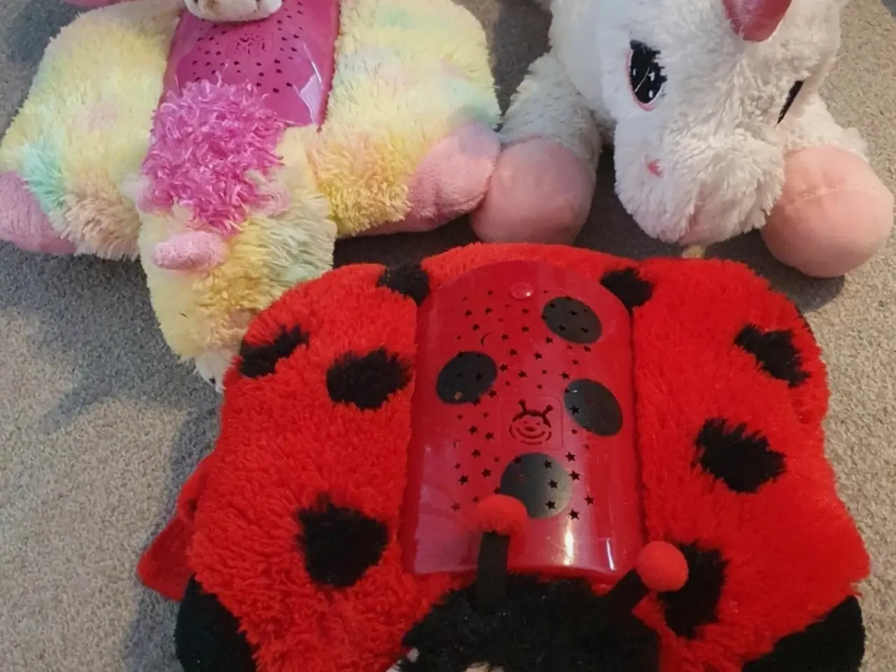 Billede 1 - Pillow pets bamse pude med lys