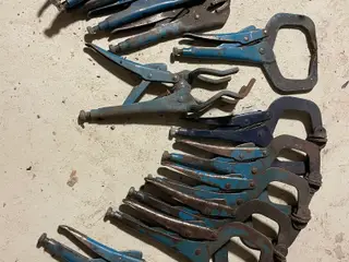 14 Svejsetænger af forskellig art