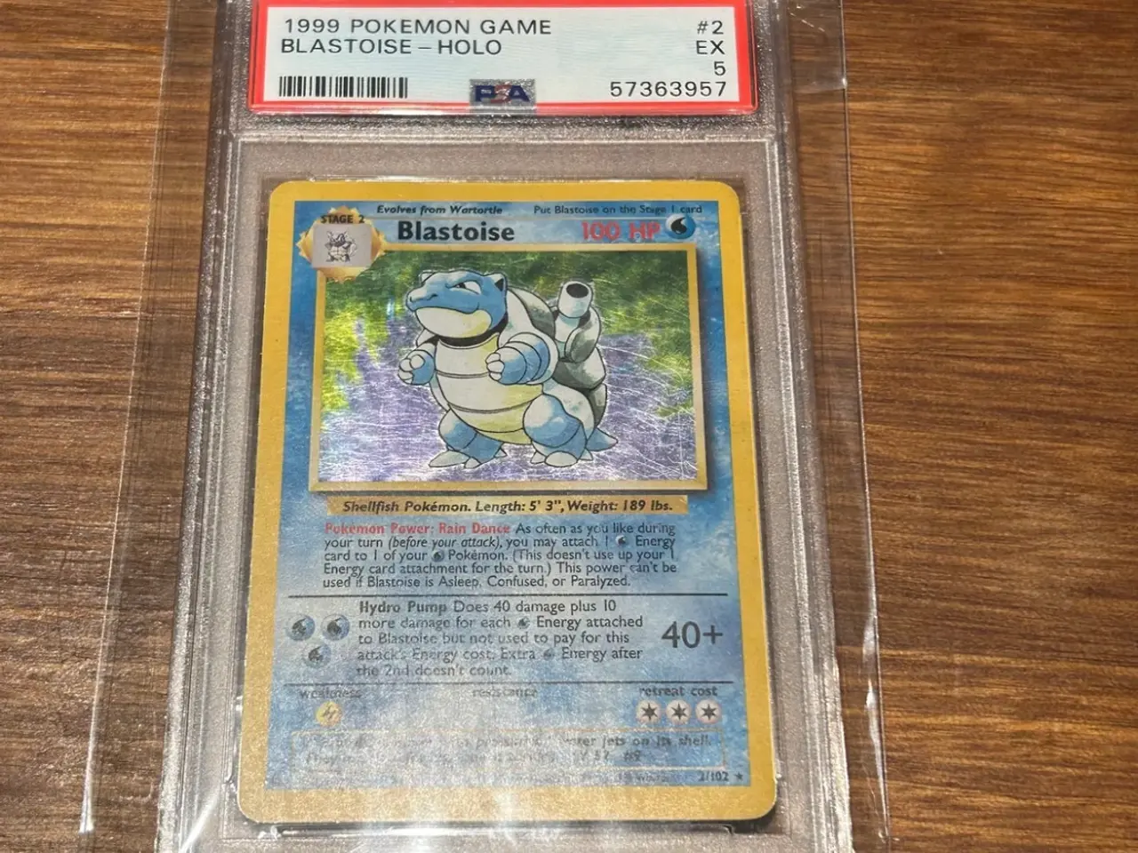 Billede 1 - Pokemonkort Blastoise psa