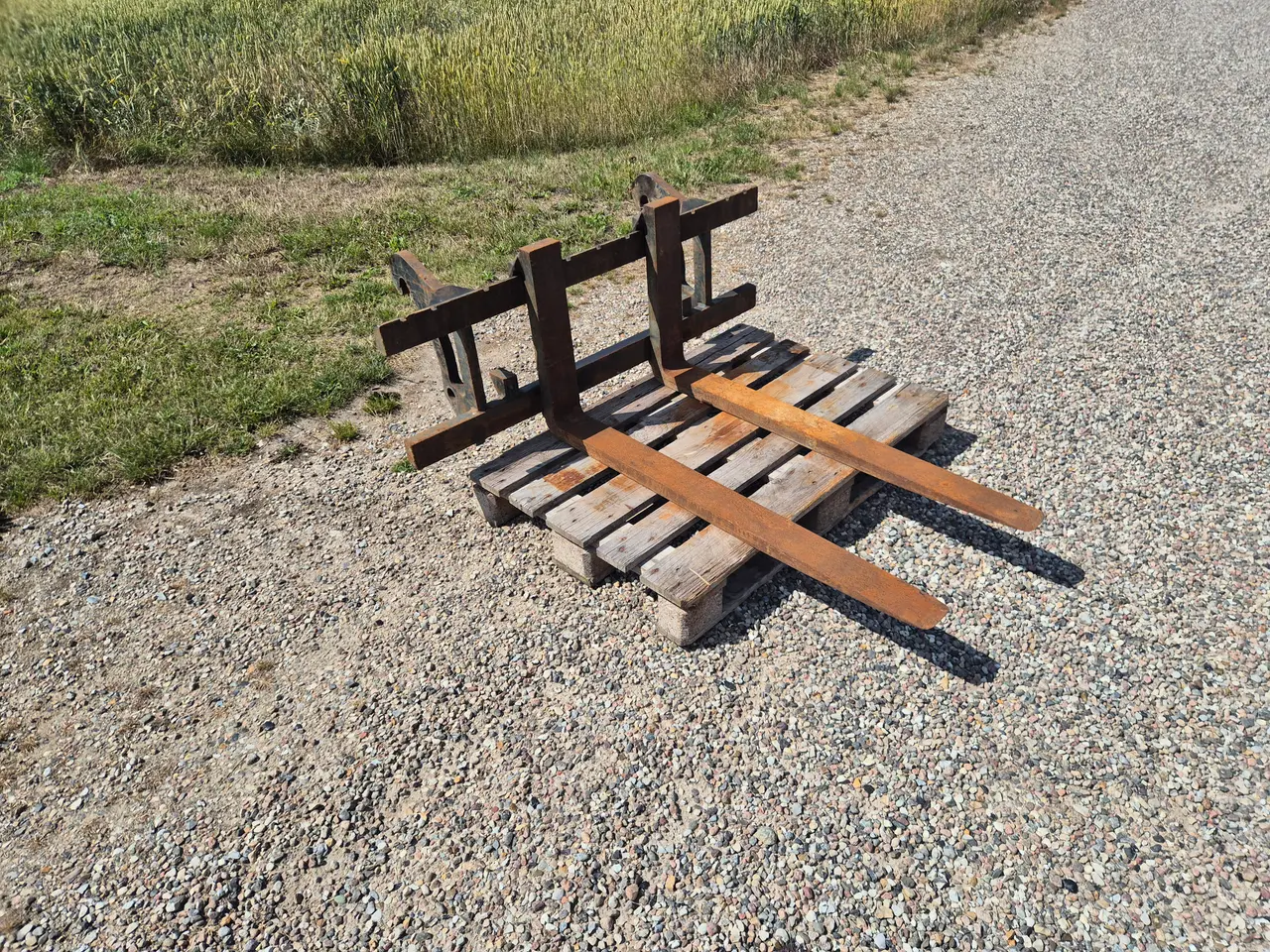 Billede 1 - Pallegafler med Volvo L30-35 Skifte