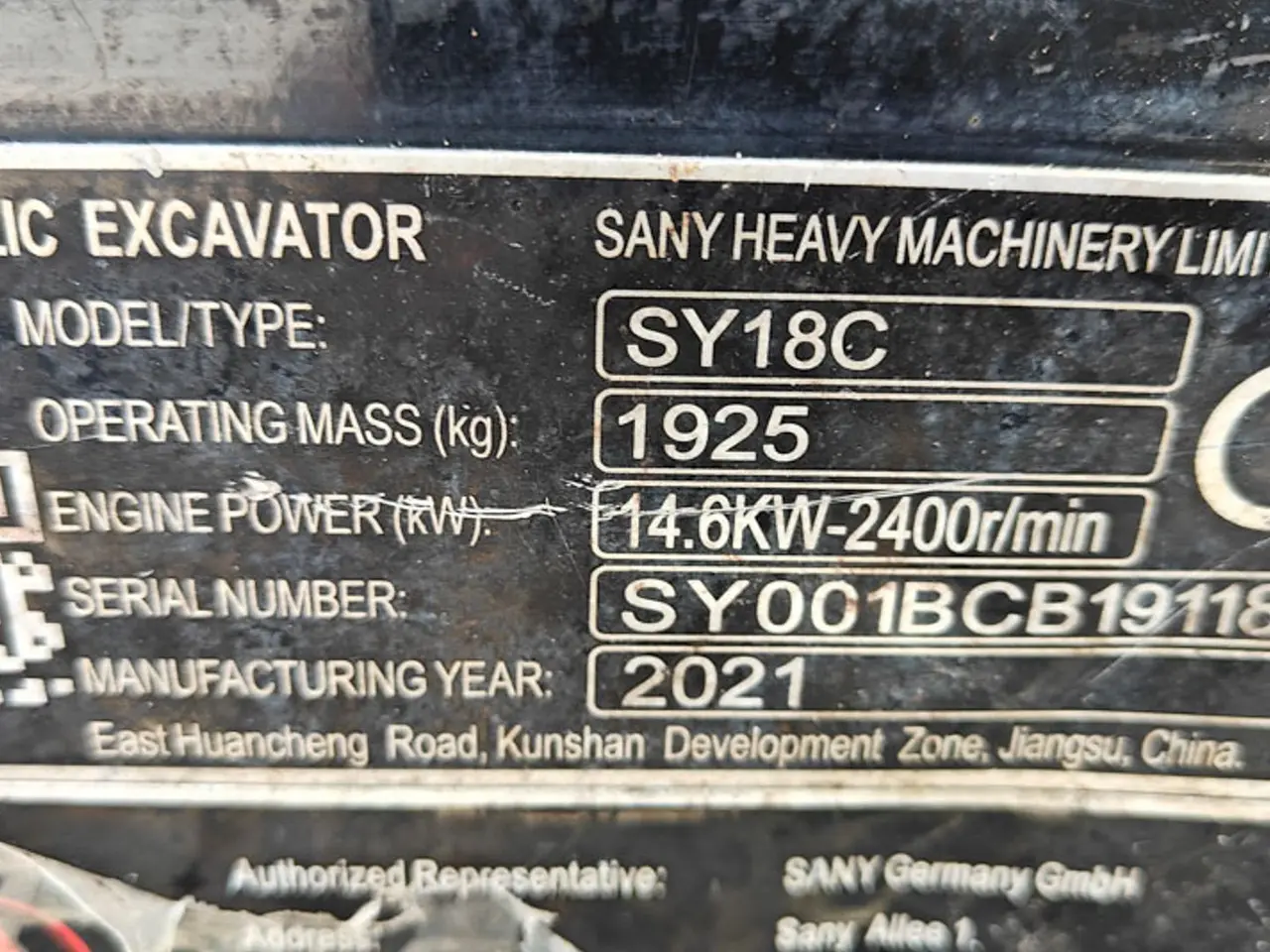Billede 10 - SANY SY18C