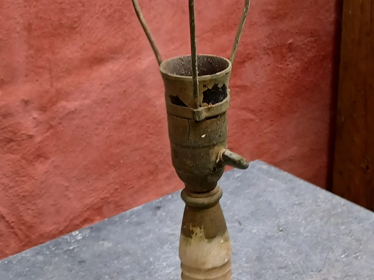 Billede 1 - Bordlampe, vintage