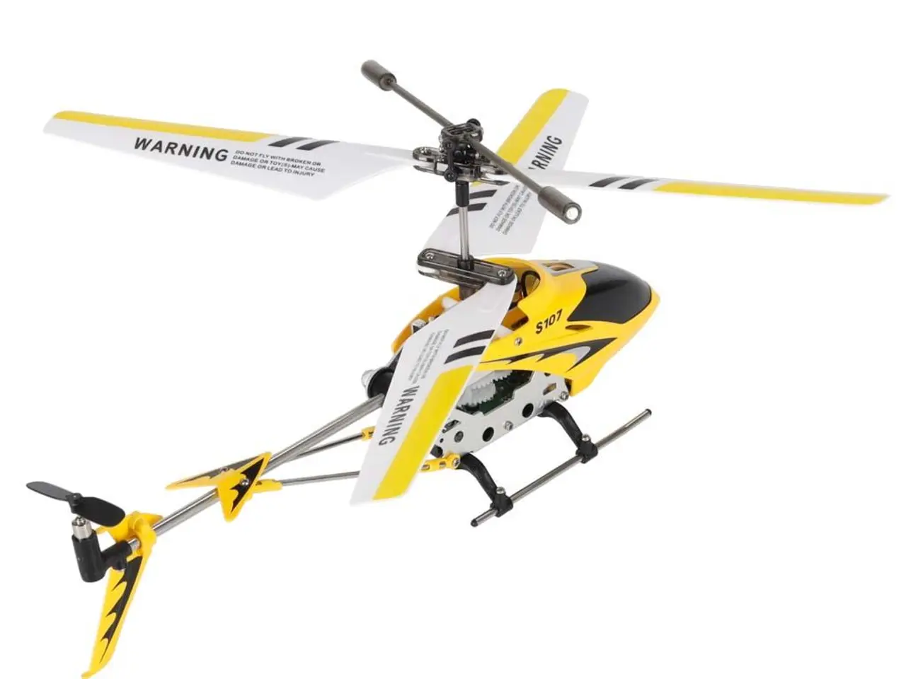 Billede 5 - Fjernstyret helikopter Syma S107G - gul