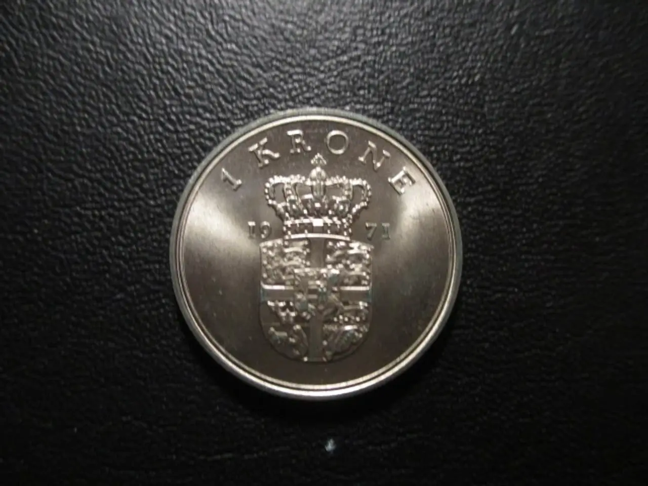 Billede 5 - 1 kroner 1963-1972 unc/møntskær 4 stk