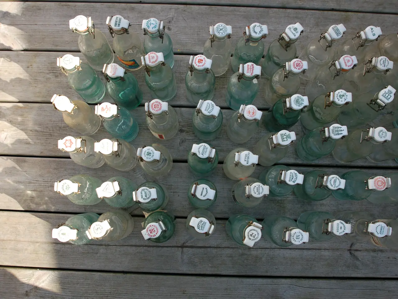 Billede 2 - Patentflaske samling.