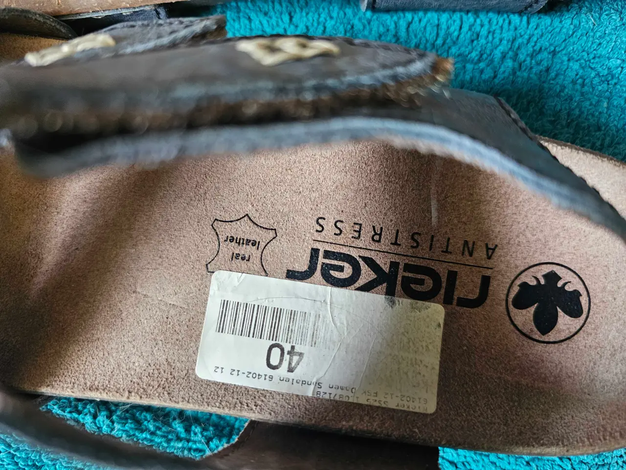 Billede 2 - Sandal str 40 mrk. Reiker