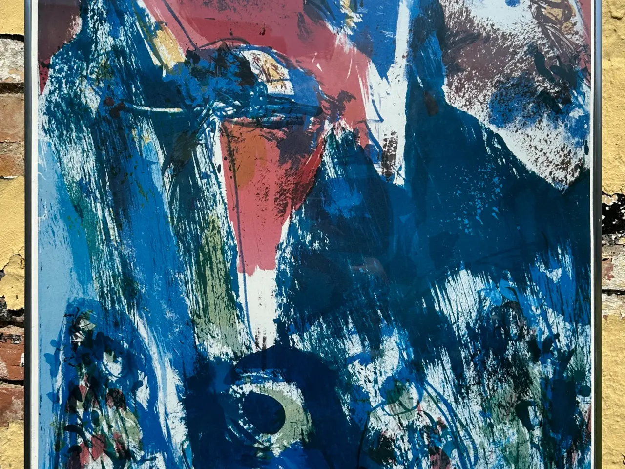 Billede 1 - Plakat, Asger Jorn, Plakat i aluramme
