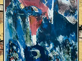 Plakat, Asger Jorn, Plakat i aluramme