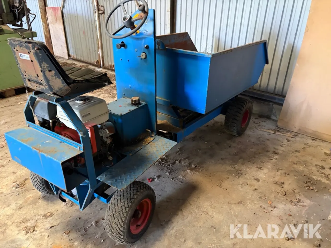 Billede 5 - Minidumper selvkørende med hydraulisk tip.