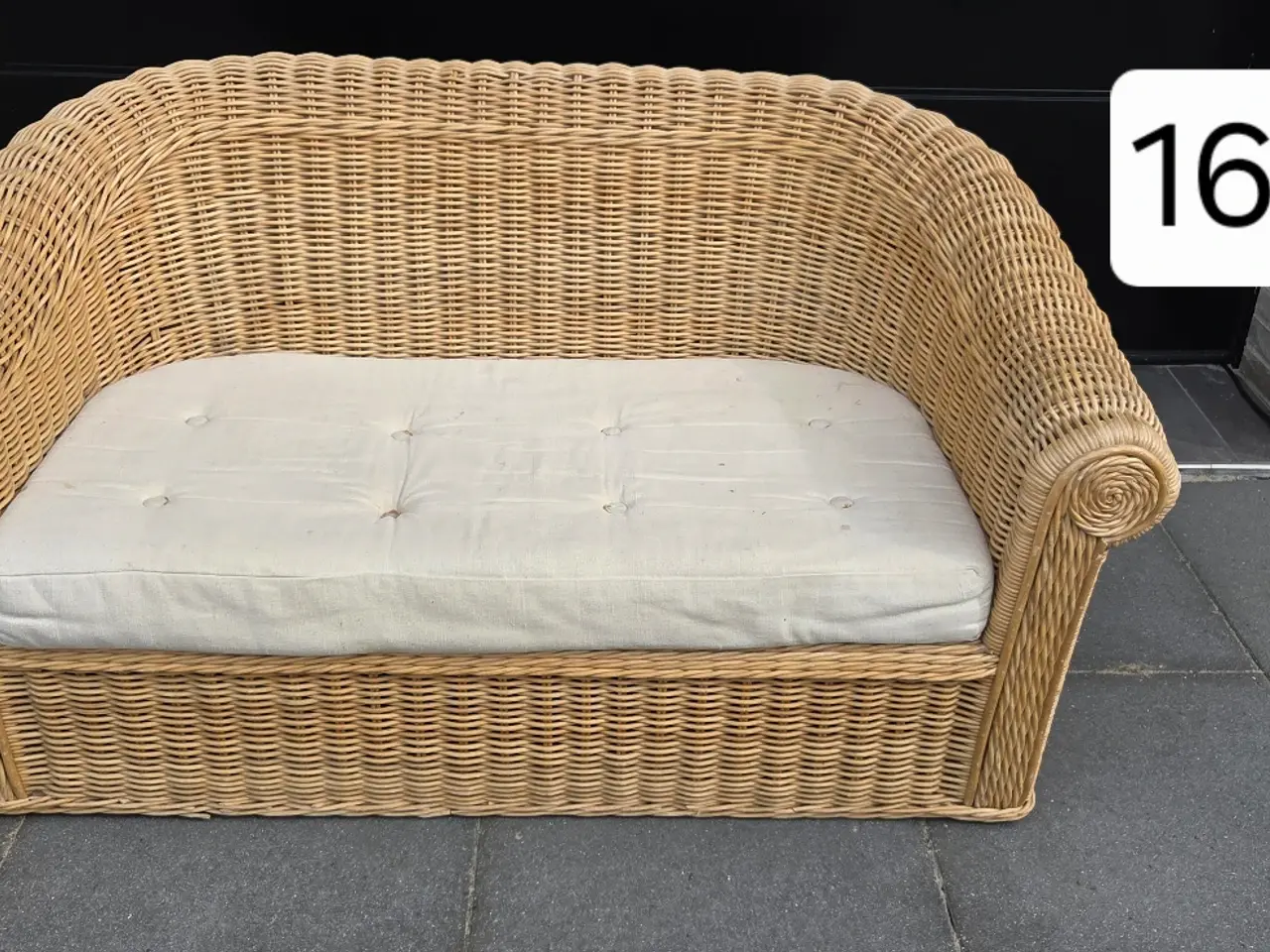 Billede 1 - Sofa I flet