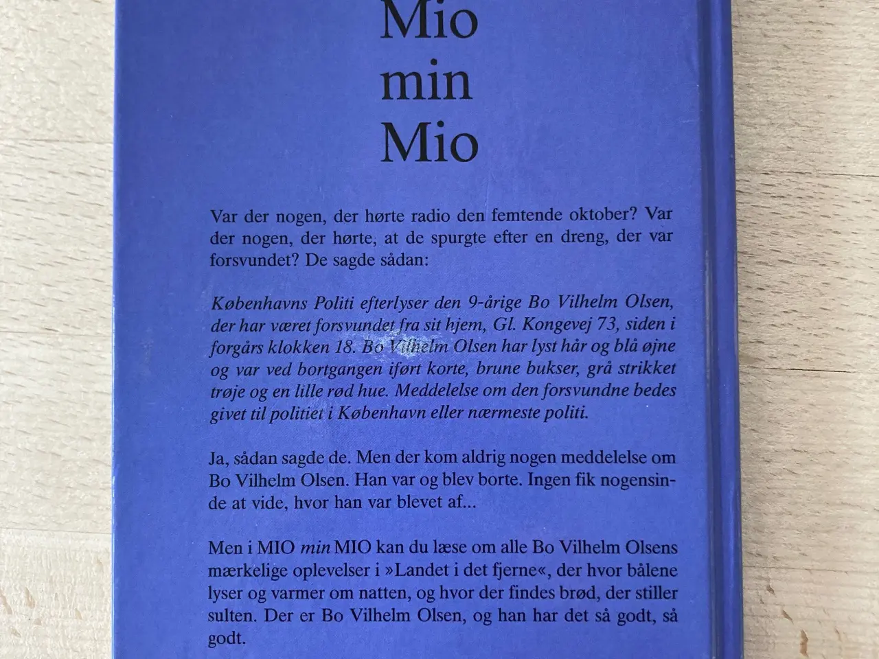Billede 2 - Mio, min mio, Astrid Lindgren