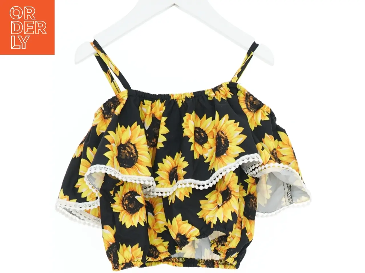 Billede 2 - Bluse med Solsikke Print fra SHEIN (str. 140)