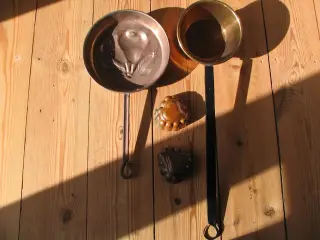 Kobber- og messing, 4 ting