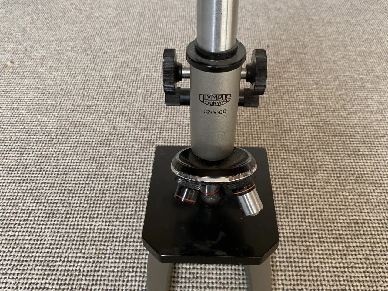 Billede 2 - Mikroskop Olympus 35 cm i fin stand
