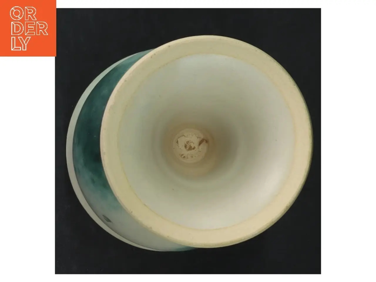 Billede 3 - Keramik vase (str. H 14,5 cm ø. 8,5 cm)