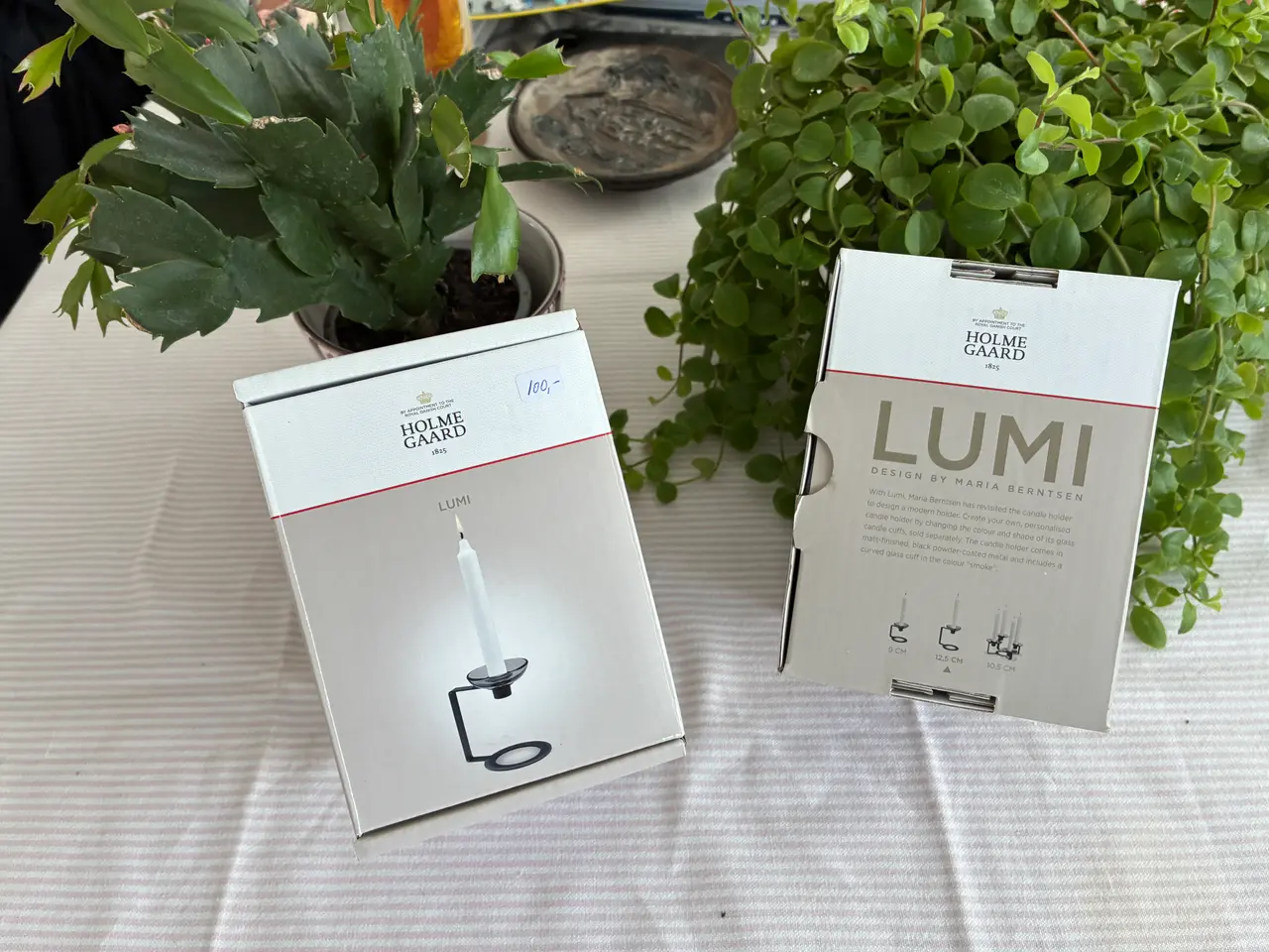 Billede 1 - LUMI Lysestage fra Holmegaard