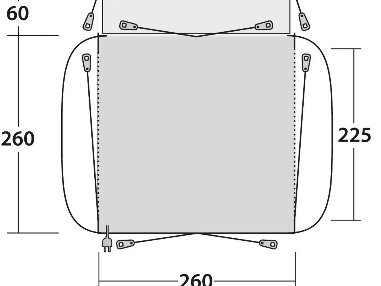 Billede 5 - Outwell Milestone Lux - bustelt