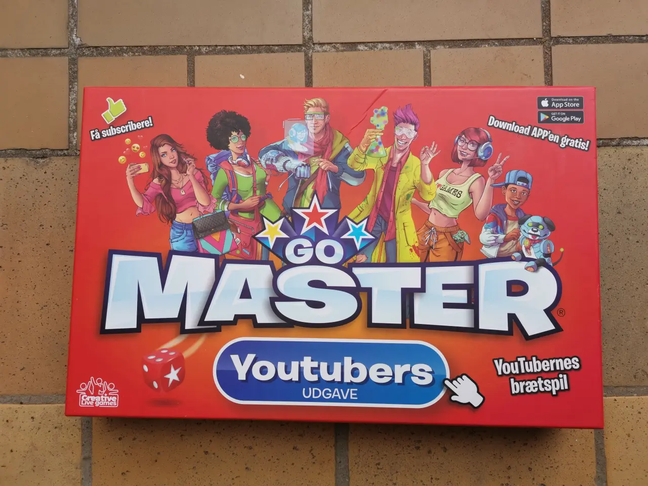 Billede 1 - Go Master Youtubers udgave Brætspil