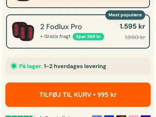 FODMASSAGEAPPARAT - SKARP PRIS!