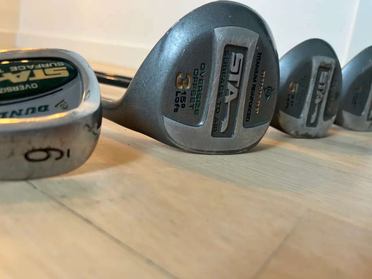 Billede 7 - Brugte men pæne Dunlop golf-jern og køller