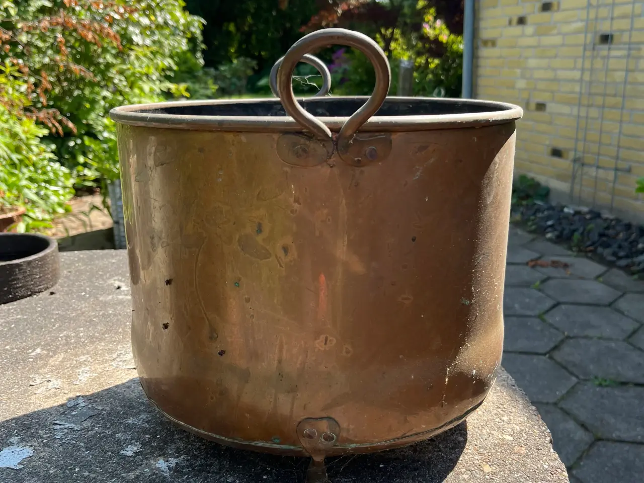 Billede 1 - Flot kobber spand