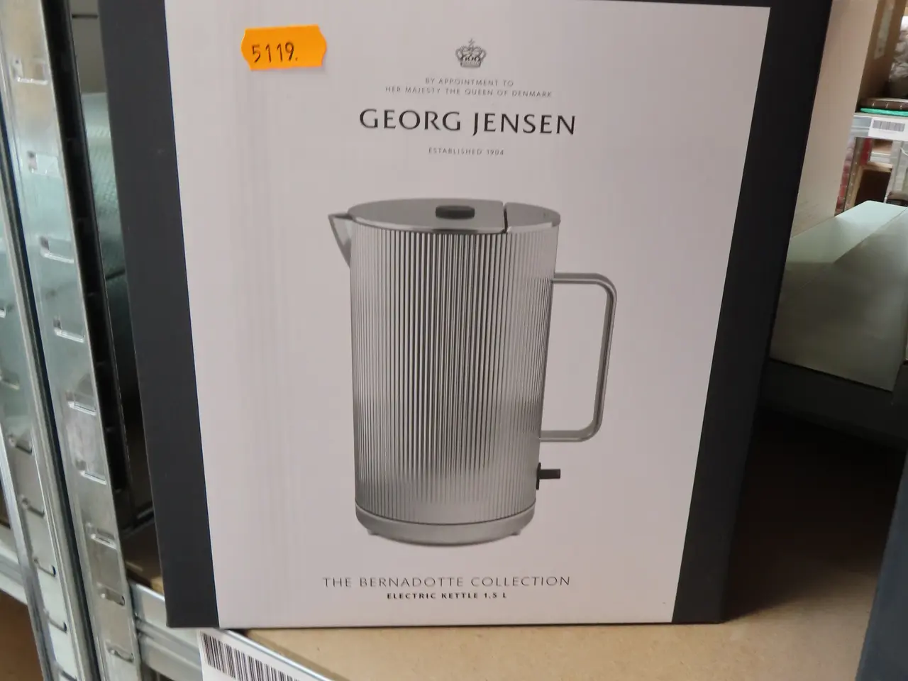 Billede 1 - El-kedel GEORG JENSEN BERNADOTTE
