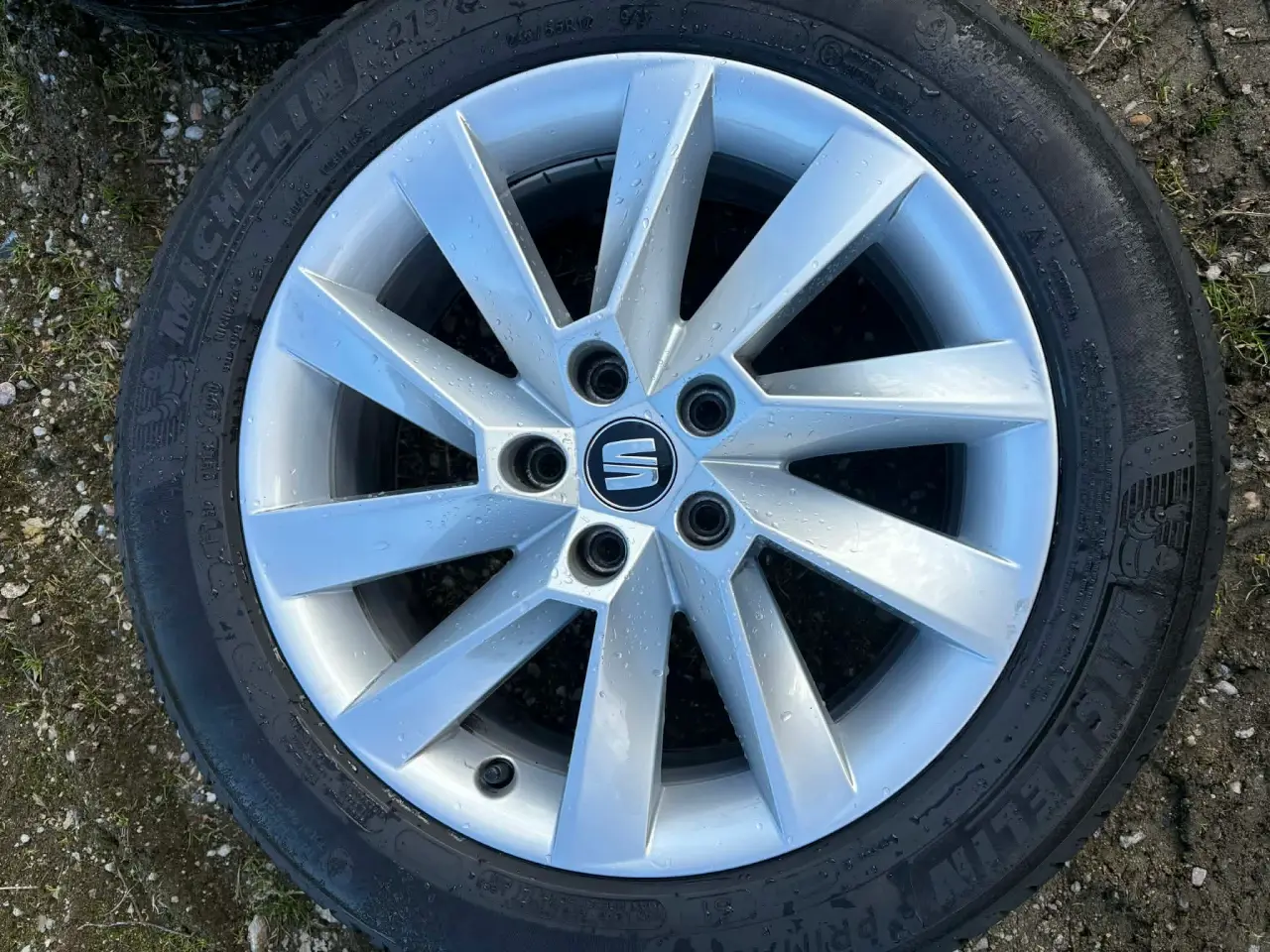 Billede 2 - Fine 5X112 Sommerhjul med 215/55-17 Michelin