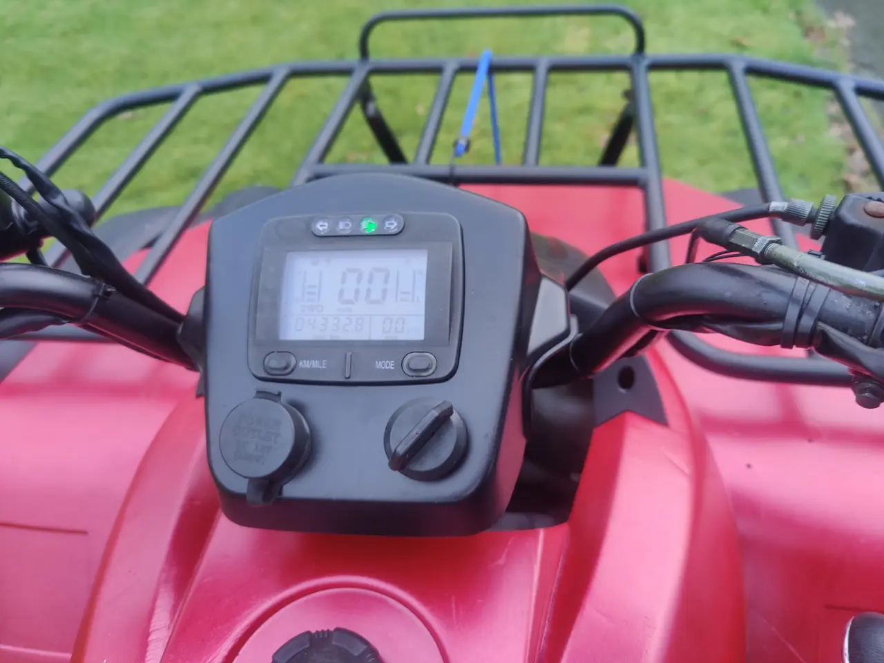 Billede 6 - Flot Keeway GTX 300 4x4 ATV på bilplader