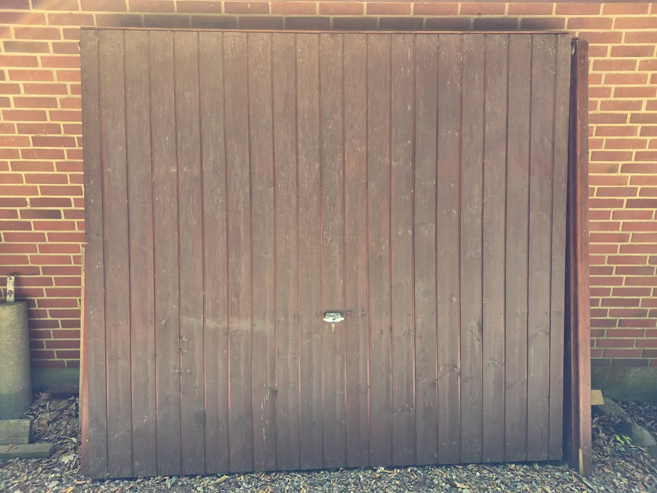 Billede 2 - Ældre garageport
