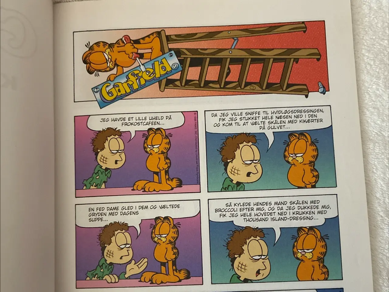 Billede 3 - Garfield 1 oplag Kulørt kogevask